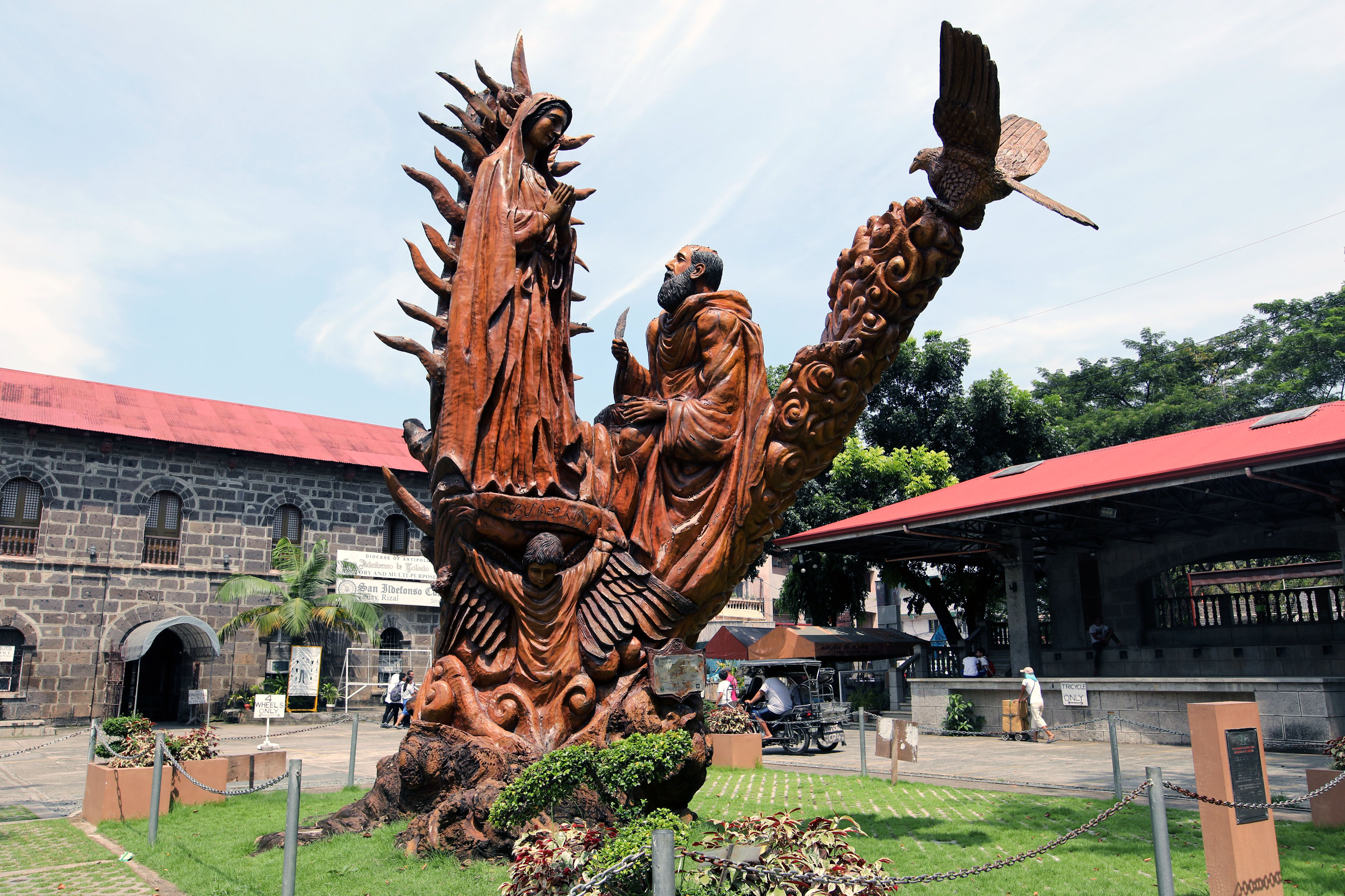 Wooden Sculpture of Tanay's Patron Saint